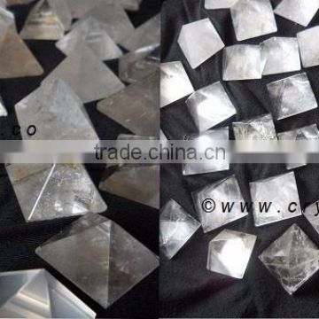 CLEAR CRYSTAL QUARTZ BIG SIZE PYRAMID