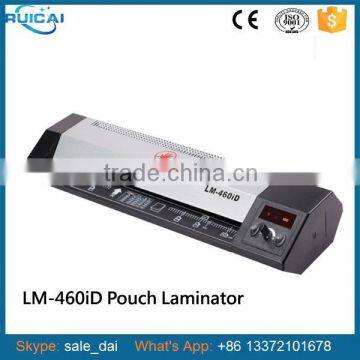 A3 A4 Office High Quality Photo Pouch Laminator with 460mm lamination Width Four Rollers Metal Structure