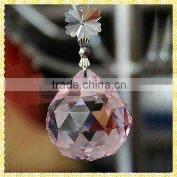 Wholesale Cheap Pink Glass Ball Ornaments For 2014 New Year Decoration