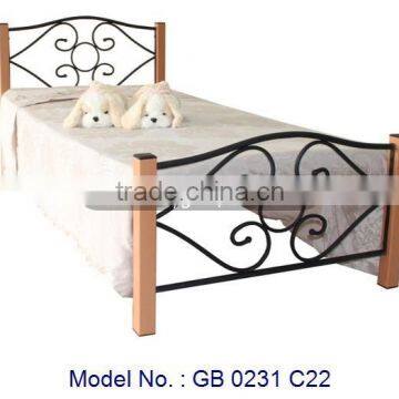 Home Bed With Designs In Metal For Home Furniture, metal bed, single bed, latest bedroom furniture designs, bedroom bed in metal