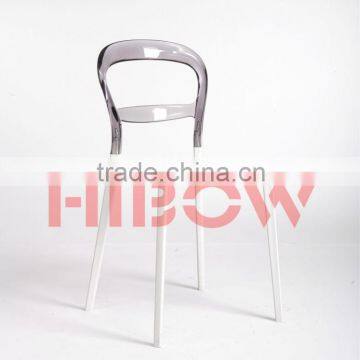 clear polycarbonate both indoor outdoor lersure chair I002