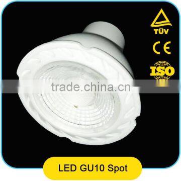 2015 new COB led spot light gu10 5W,7W,CE ROHS,ERP,AL+PBT,80LM/W,led spot lighting,led spot