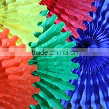 Paper Decoration Tissue Paper Fans Paper Tissue Giant Coloured Fan Decor pinwheel backdrop, cream, light pink, tissue paper fans