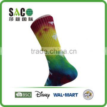 Tie Dyed Colourful Sports Socks
