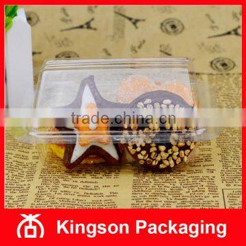 Small Clear Plastic Hinged Food Container