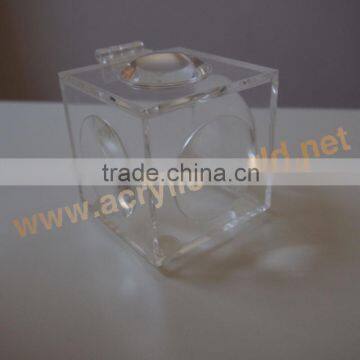 acrylic magnifying lens box