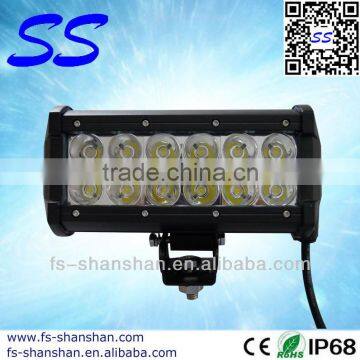 HOT SALE! Stainless Steel Waterproof 3W LED Light Bar 36w Truck Roof off Road Tractor Light Bar