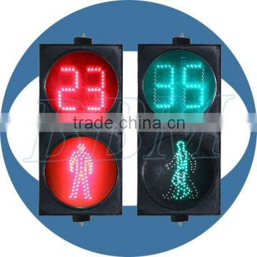 pedestrian digital countdown timer traffic light