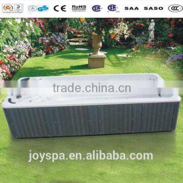 Reversible Drain Location and Acrylic Material Balboa swim spa JY8601family whirlpool spa swimming bathtubs