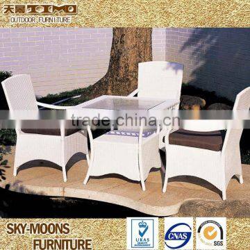 4 chairs with coffee table, best-selling products, rattan garden dining set, table and chair restaurant opportunity(TC058)