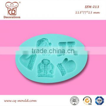 Silicone fondant maker mold new product