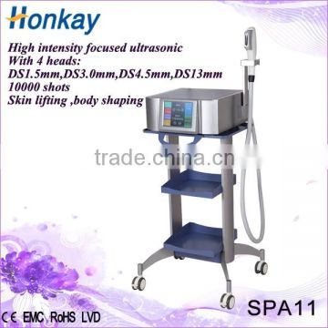 2016 Latest Technology Ultrasound Machine High Intensity Focused Ultrasound skin tightening