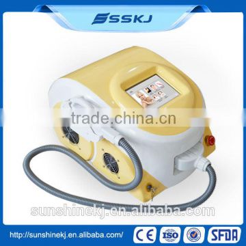 Salon Home Use Best Effective Mini Ipl 10MHz Laser Hair Removal Machine/portable Photoderm Ipl 590-1200nm