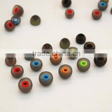 5Colors Silicone Earbud Cushion Replacement Headphone Headset Ear pads Gel Covers Tips For Earphone MP3 (S M L Size)