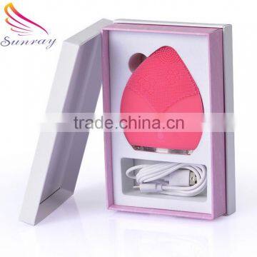 Silicone facial cleansing brush facial massage instrument from China manufacturers