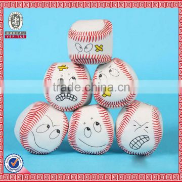 Pu balls Pu emoticon face ball