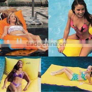 inflatable mattress,air bed,promotional pvc item,floating water,beach air bed