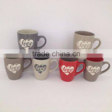 2017 new glazed coffee mug fine porcelain ceramic mug