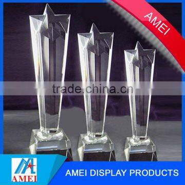 Clear and High Quality and Differnt Shape Plexiglass Trophy photo-2
