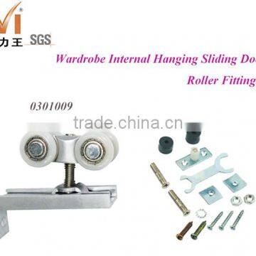 Good Quality Furniture Inner Hanging Sliding Door Roller Fittings/ Sliding Door Fitting