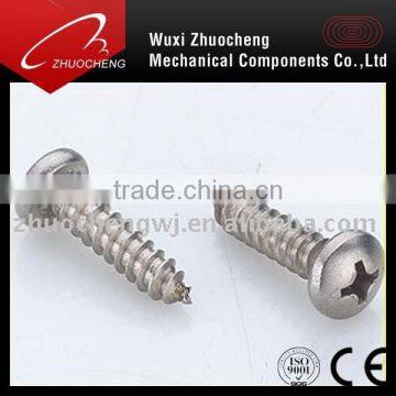 galvanized cross recessed pan head self tapping screw