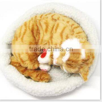 soft sleeping white colored christmas ball christmas ornament