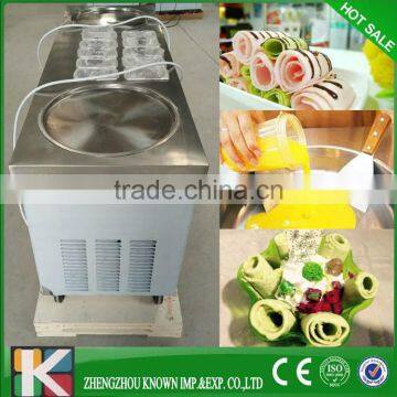 commercial Thailand fry ice cream maker ice roll machine fry ice cream