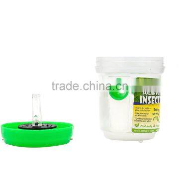 Hanging Solar Powered LED Light Electric Insect Fly Trap Mosquito Killer Lamp photo-5