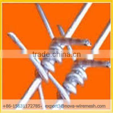 Hot sale!!! single twist barbed wire directly from factory