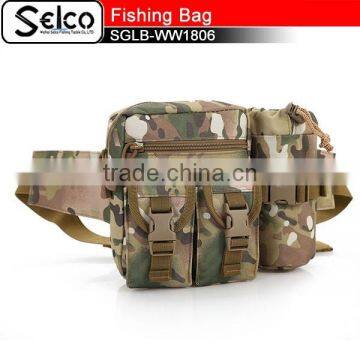 Waterproof founctional men's waist bag