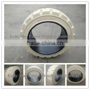 China Press On Wheel Solid Tires 10 inch 10x6x6 1/2 10x6x6.5 With High Quality From Factory Directly