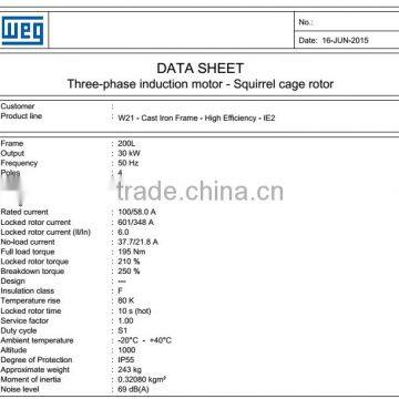 Electric Motor Three Phase Induction Motor for Industry Use photo-6