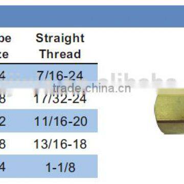 Union,Air Brake Fittings for Nylon Tube,Brass Valve,Nylon Air Brake Fittings,brass Fittings photo-5