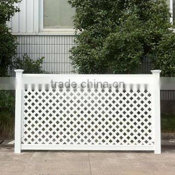 PVC Lattice Fence/Hot-selling vinyl lattice