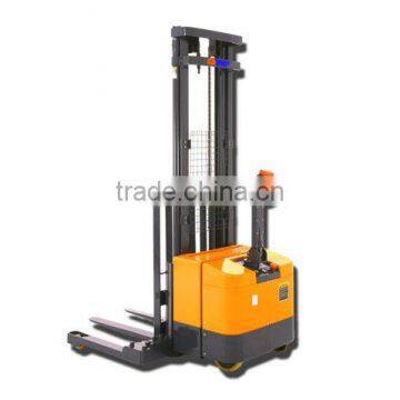 hydraulic pallet stacker with reach height 2.5m for materials handling