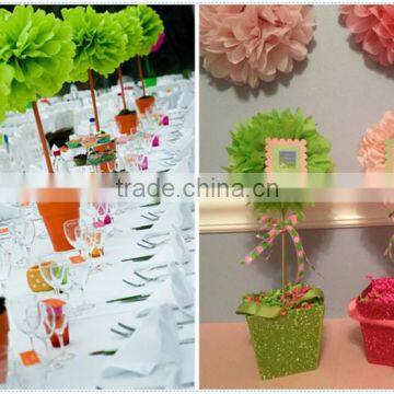 Colorful Wedding Festival Decoration Paper Flower photo-2