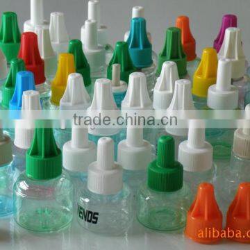 Many kinds of PET Liquid mosquito-repellent incense bottles