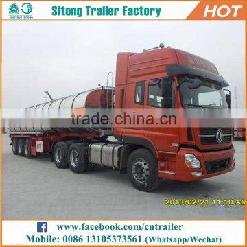 DOT fuel tank trailer regulations approval fuel tanks tractor trailer 45000 liters diesel tank trailer for sale