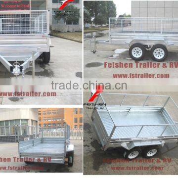 2015 Hot Dipped Galvanized Tandem Cage Trailer TC85