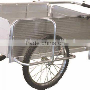 Powder-coated Frame, easy and convenient to assemble and use Tool Cart,Aluminum fold-up cart