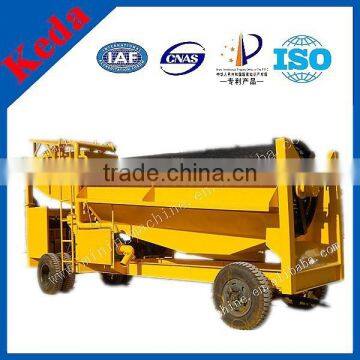 High capacity trommel scrubber machine, gold refining equipment, gold wash plant With Patent