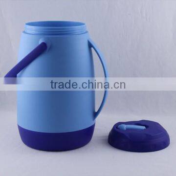 Double Wall Plastic Water Termos With Wide Mouth Tube Water Jar photo-3