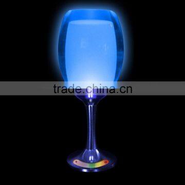Wine Glasses Rechargeable LED Cup Night Light 1.5w/ USB Charging Cord,7 Color Changing Base,Energy-saving 8-Level photo-3