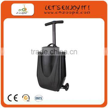 2014 novelty scooter luggage wheel for suitcase bag travelscooter