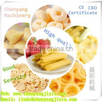 Stainless Steel Delicious Extrusion Food Equipment Inflating Food Production Line