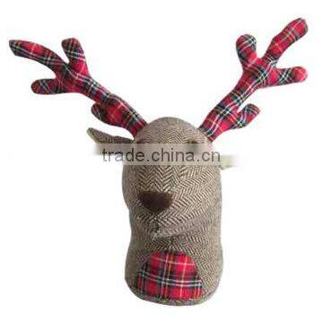 Store More Christmas Deer Animal Polyeater Stone Stuffed Door Stopper photo-3