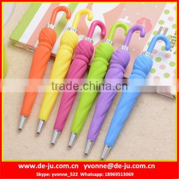 ABS Umbrella Rubber Tip Stylus Pen