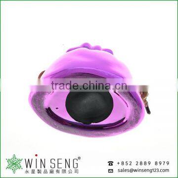 Funny Purple Bag Shape Ceramic Piggy Bank for Promotional Gifts photo-5