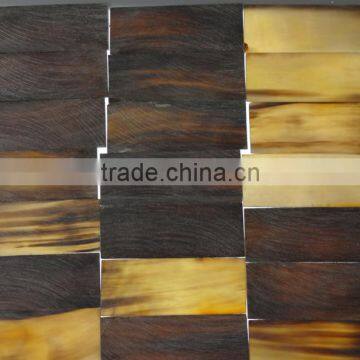 Cow Horn Plate/buffalo Horn White