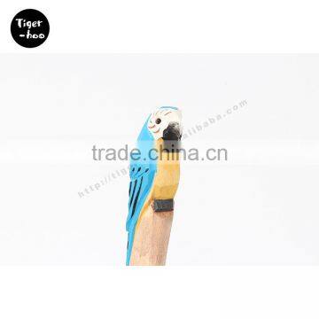 Custom Wooden Cartoon Bird Ball Pen photo-4